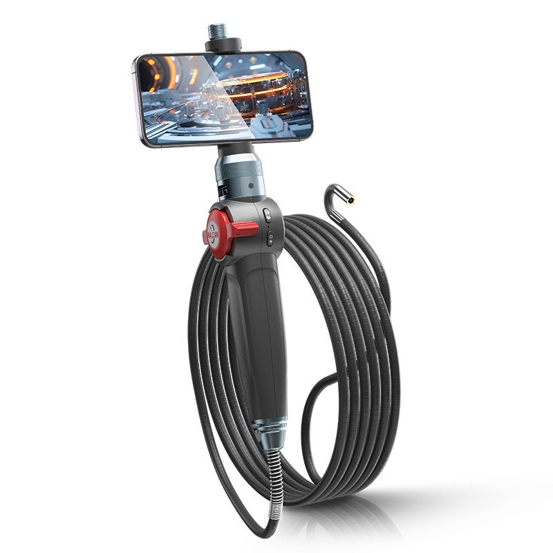 Ralcam Sharp Look Car Repair With Screen Endoscope 360 Degree Steering Handheld Hd Pipeline Industrial Endoscope - Image 1
