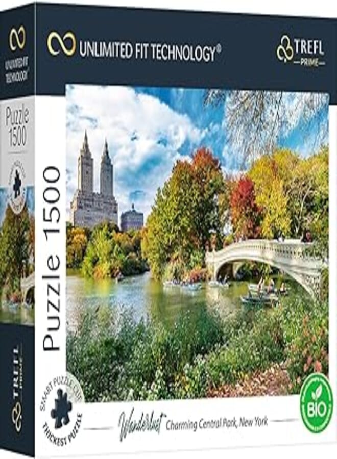 Trefl Prime 1500 Piece Puzzle Wanderlust Charming Central Park New York