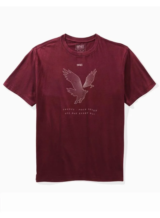 امريكان ايجل AE 24/7 Graphic T-Shirt