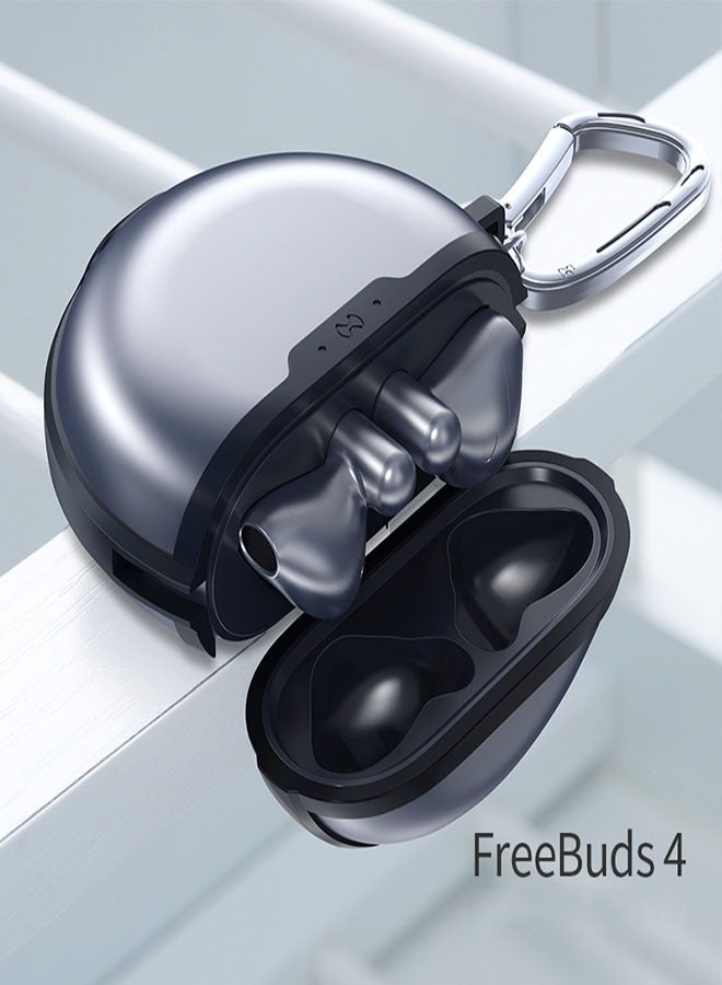 Protective Case for Huawei Freebuds 4,FreeBuds 4 Matte TPU Protective Cover,True Wireless Earbuds Box Case,Earphone Cover With keychain