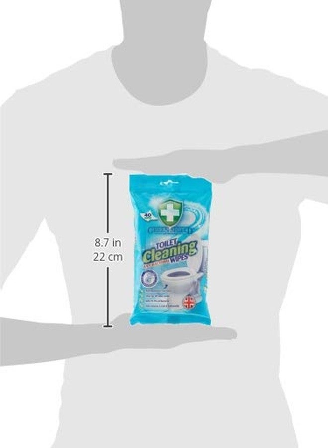Greenshield Toilet Cleaning 40 Wipes - Image 3