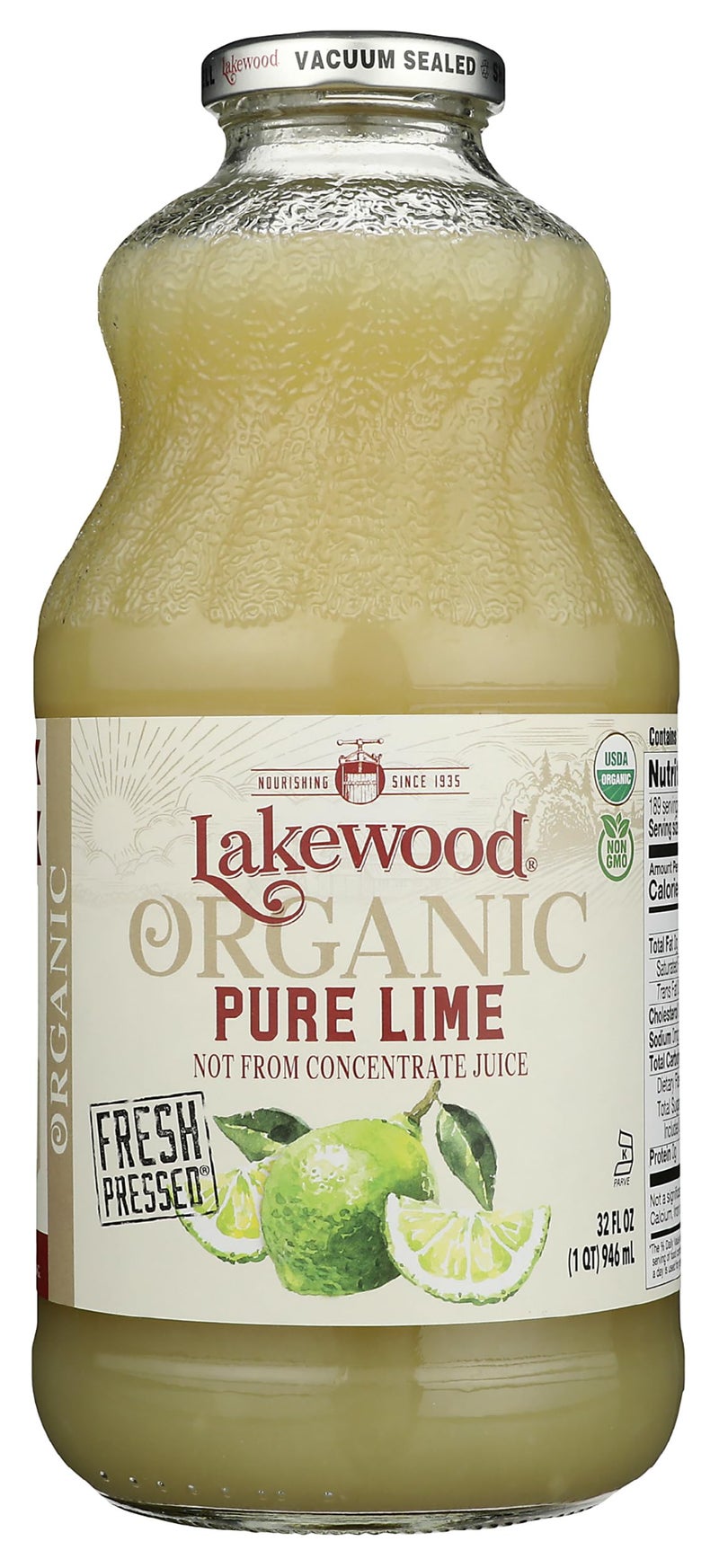 LAKEWOOD Organic Pure Lime 32 FZ - Image 3