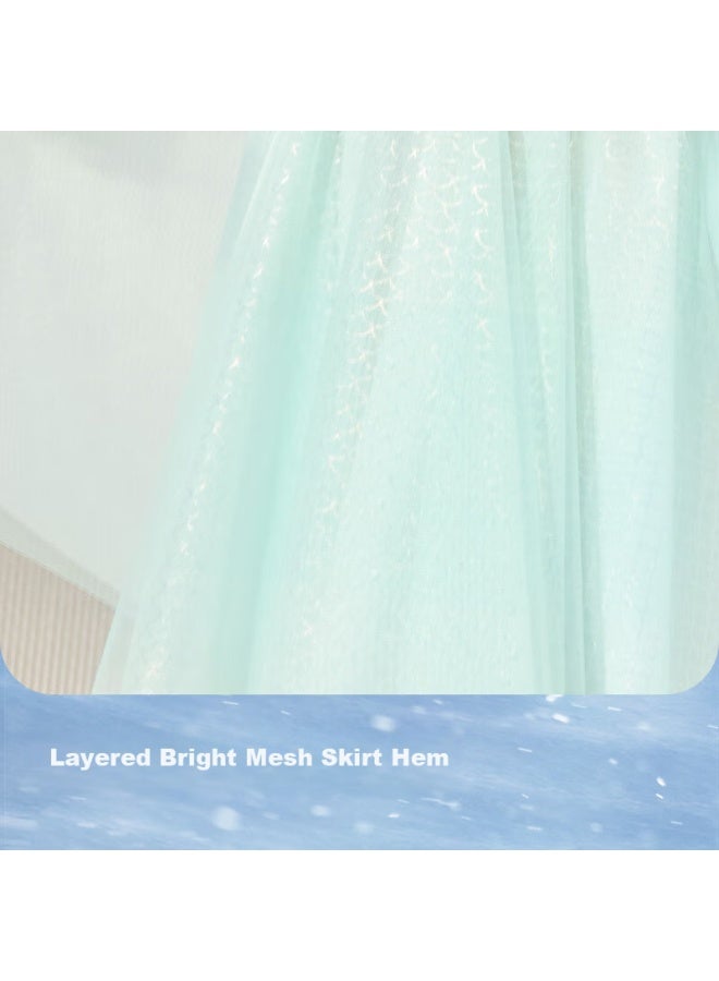 Balabala Girls' Dress Children'S Dress Summer Dress [Elsa Ip] 208225111029 - Image 1