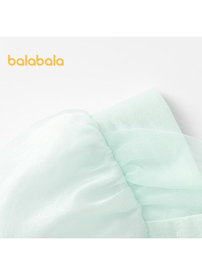 Balabala Girls' Dress Children'S Dress Summer Dress [Elsa Ip] 208225111029 - Image 5