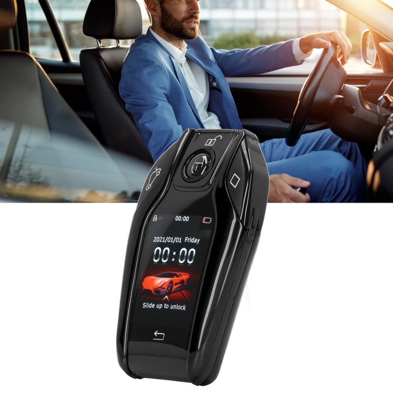 Autosmart Tk800 Universal LCD Smart Key Silver For Start Stop Engine - Image 4