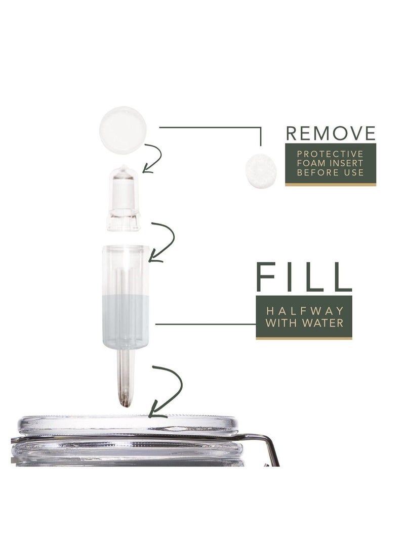 SYOSI 6 Pieces Airlocks Homebrew Bubble Airlock for Fermentation for Home DIY Fermentation  - Image 4