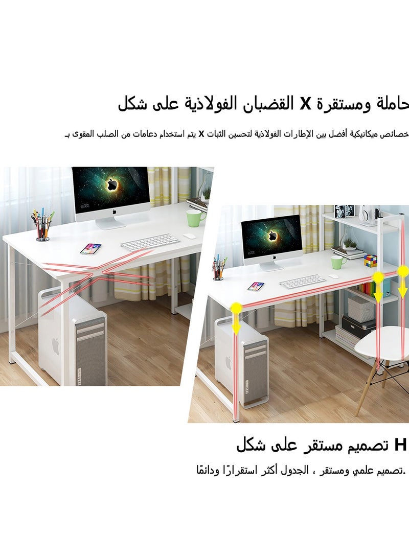 اديببولا - طاولة دراسة مع مكتب كمبيوتر للتخزين - Image 1