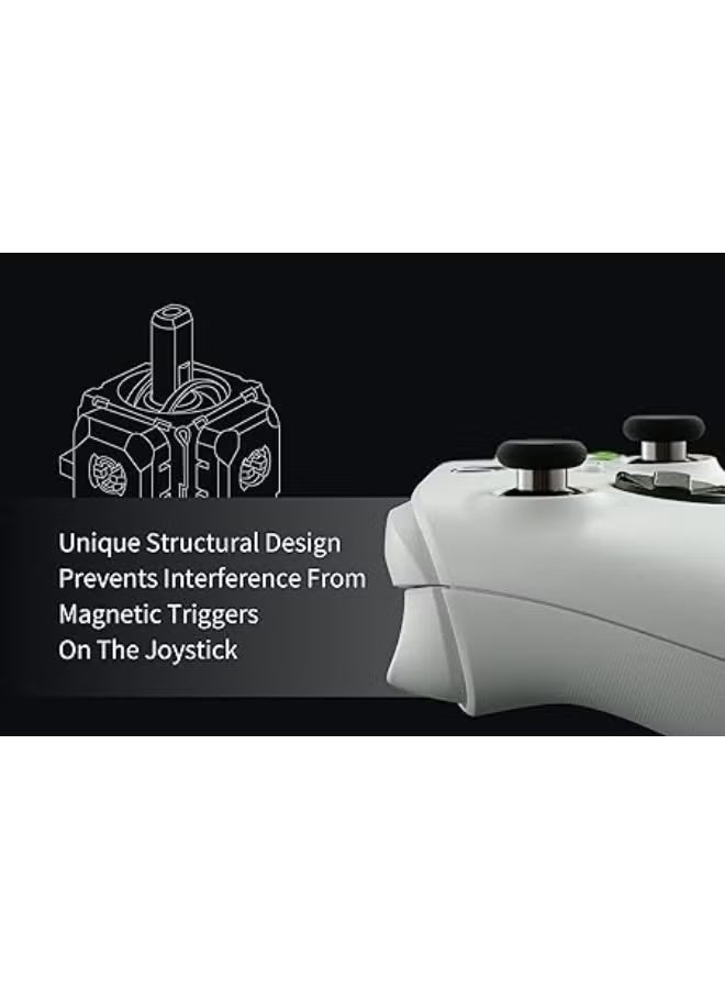 GuliKit TMR Electromagnetic Joystick, Drift Protection, Super Smooth Replacement Repair Part, Long Life, Excellent Temperature Stability, Compatible with PS5 DualSense Controller, Includes 2 Stick - Image 5