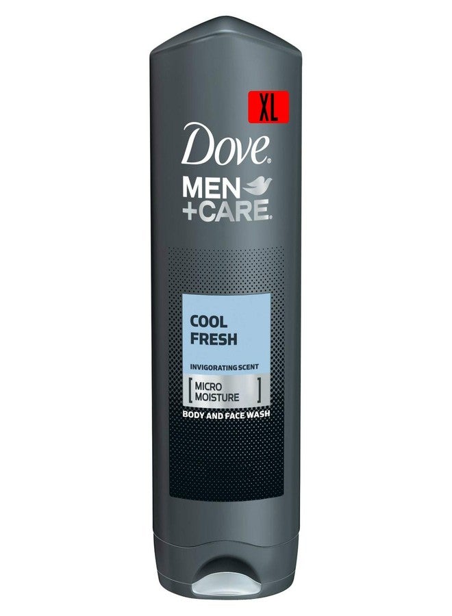 Dove Men Care Body & Face Wash, Cool Fresh - 13.5 Fl Oz / 400 mL X 6 Pack Case, Made in Germany - Image 3