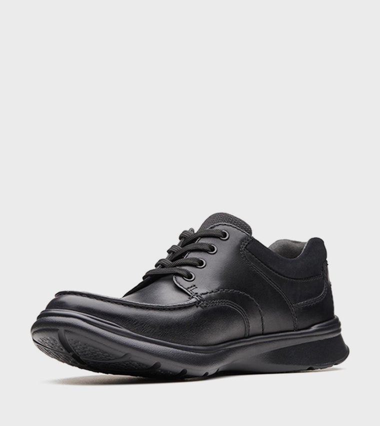 clarks كوتريل إيدج بلاك سموذ ليه - Image 4
