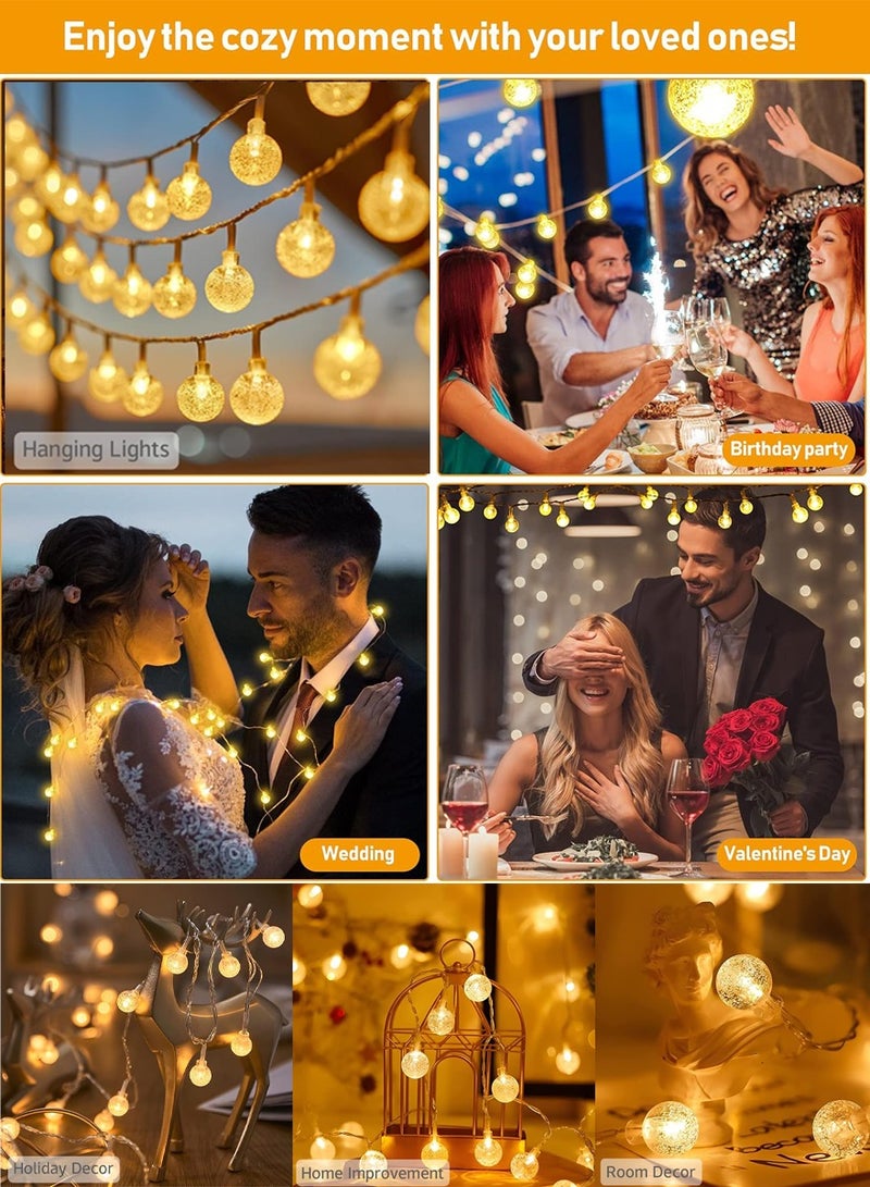 QUTOOB Decorations Light For Indoor and Outdoor - 6M USB Plug-in Fairy String Lights Decorative Fairy Lights For Home, Bedroom, Wedding, Party, New Year, Ramadan, Garden, Birthdays, Tent, Trips and More - Image 2