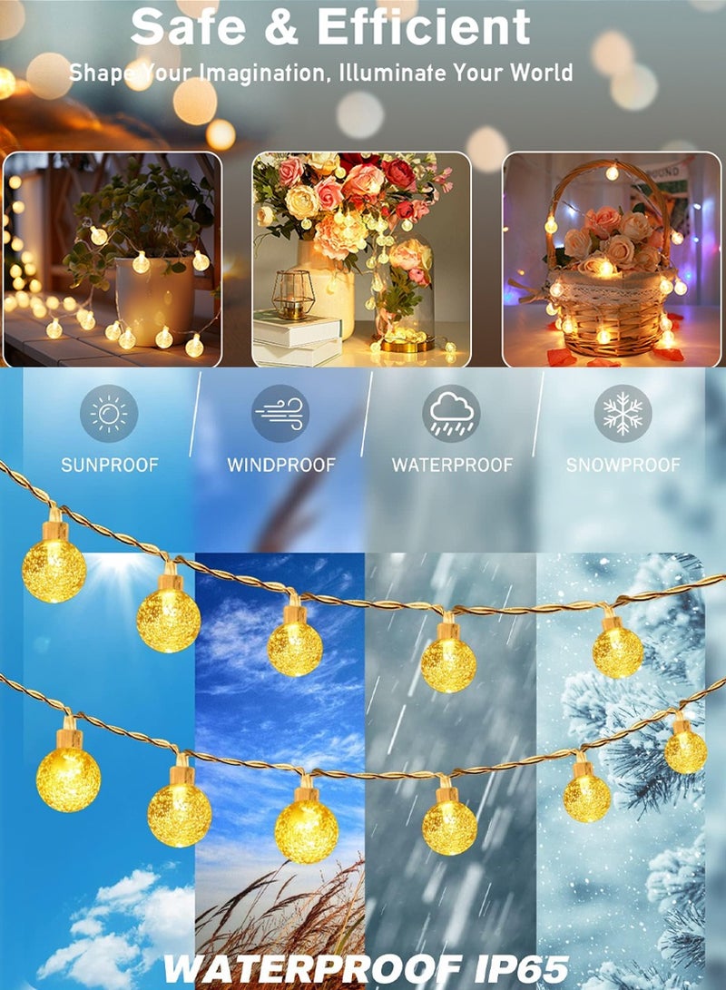 QUTOOB Decorations Light For Indoor and Outdoor - 6M USB Plug-in Fairy String Lights Decorative Fairy Lights For Home, Bedroom, Wedding, Party, New Year, Ramadan, Garden, Birthdays, Tent, Trips and More - Image 4