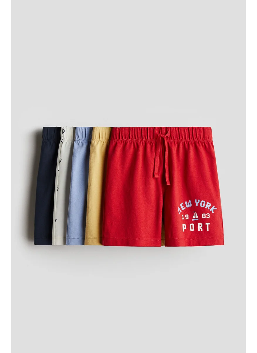 H&M 5-Pack Pull-On Shorts