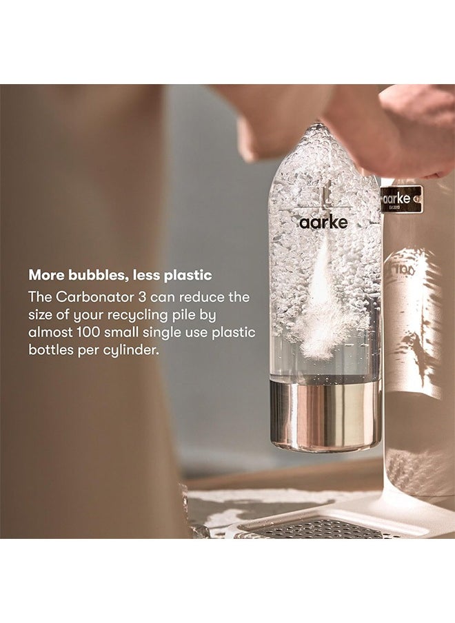 آرك آلة صنع المياه الغازية الفاخرة Aarke Carbonator III – لون الرمل  - Image 3