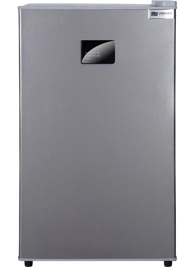 Unionaire Mini Bar Refrigerator, 117 Liters, Silver, with Digital Defrost Display