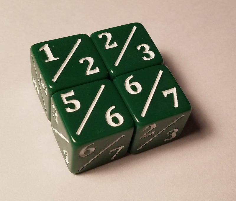 Rook Robot 4X Tarmogoyf Dice for Magic The GatheringCCG MTGGoyf Dice - Image 2