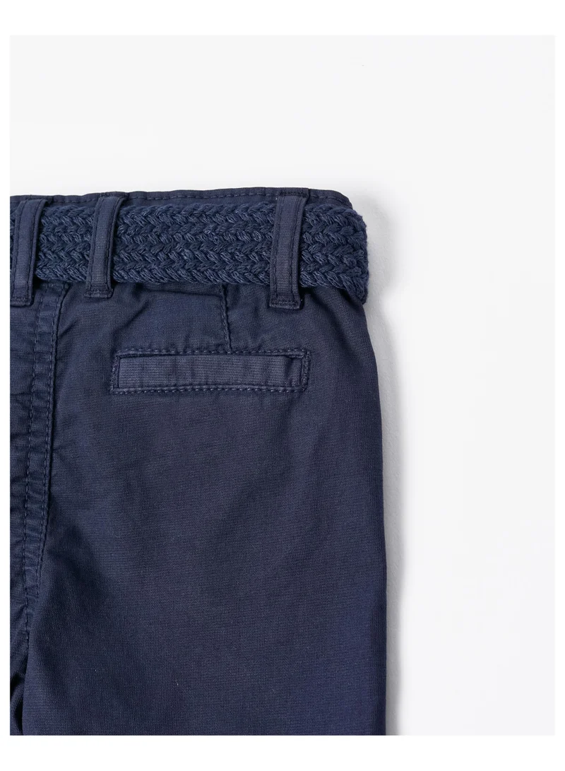 Zippy Zippy Chino Shorts With Belt For Baby Boys