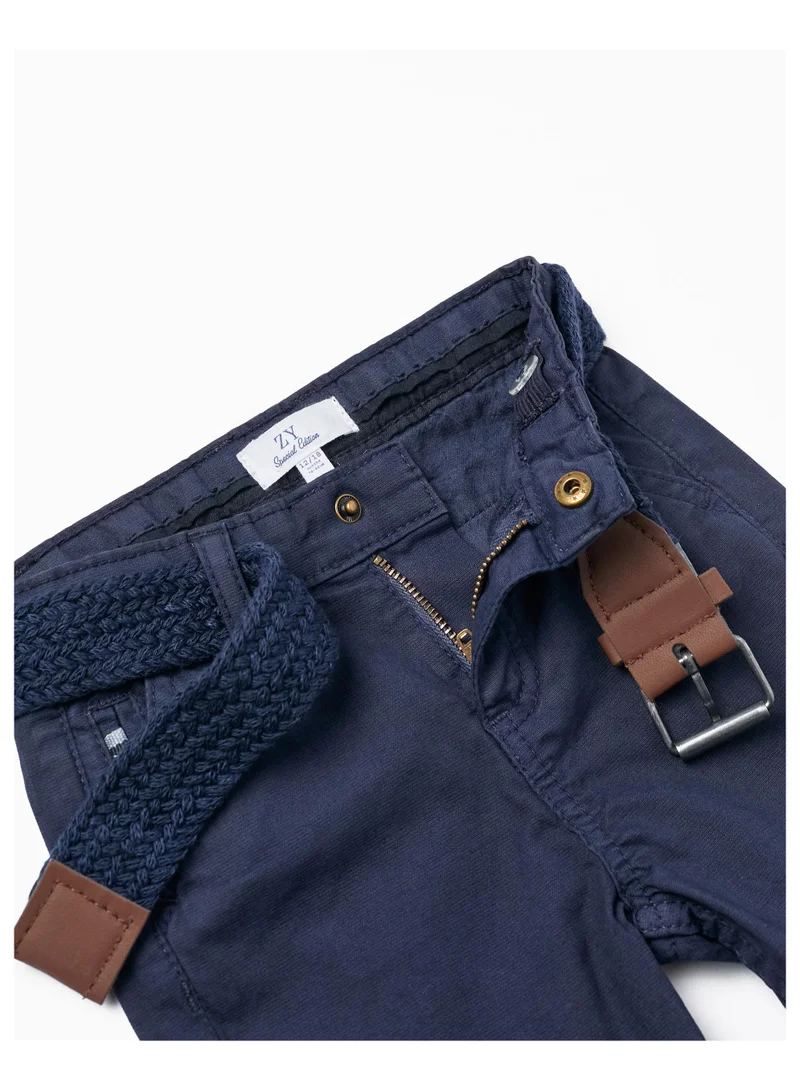 Zippy Zippy Chino Shorts With Belt For Baby Boys