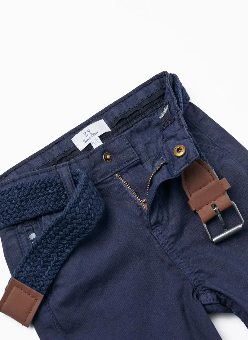 Zippy Zippy Chino Shorts With Belt For Baby Boys