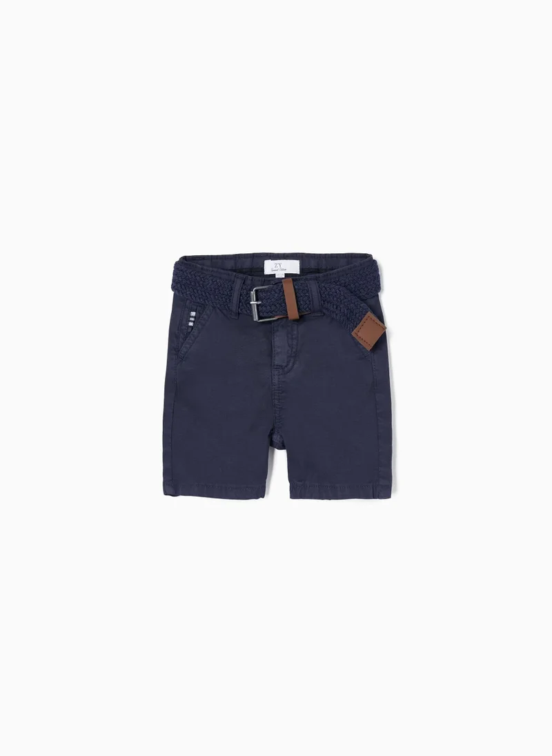 Zippy Zippy Chino Shorts With Belt For Baby Boys