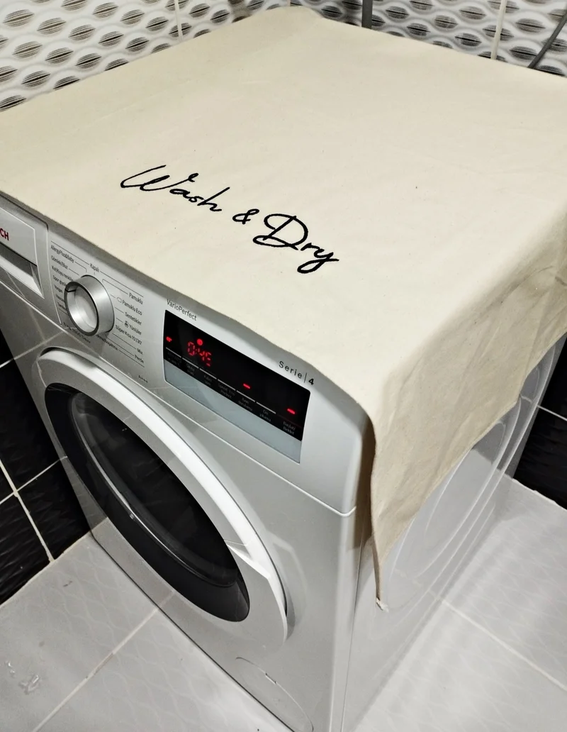 Dilex Embroidered Washer and Dryer Refrigerator Cover