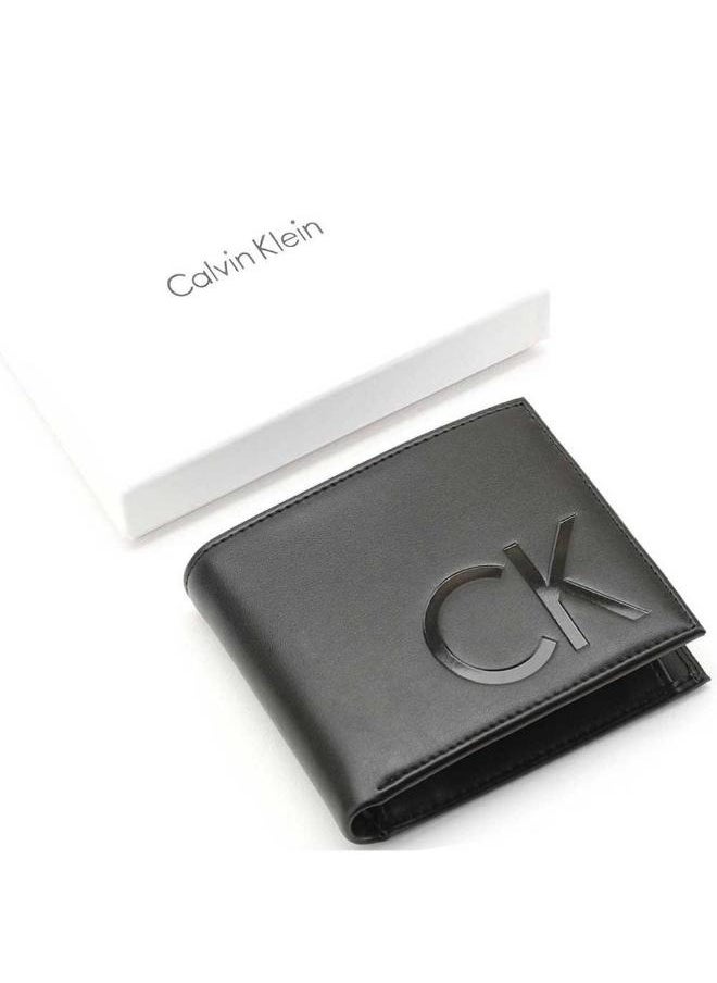 Calvin Klein Leather Wallet for Men Black classic - pzsku/ZEC8F5D87E269A7B20585Z/45/_/1732723759/6728cda6-97fa-4790-8309-8f07abcd32bf