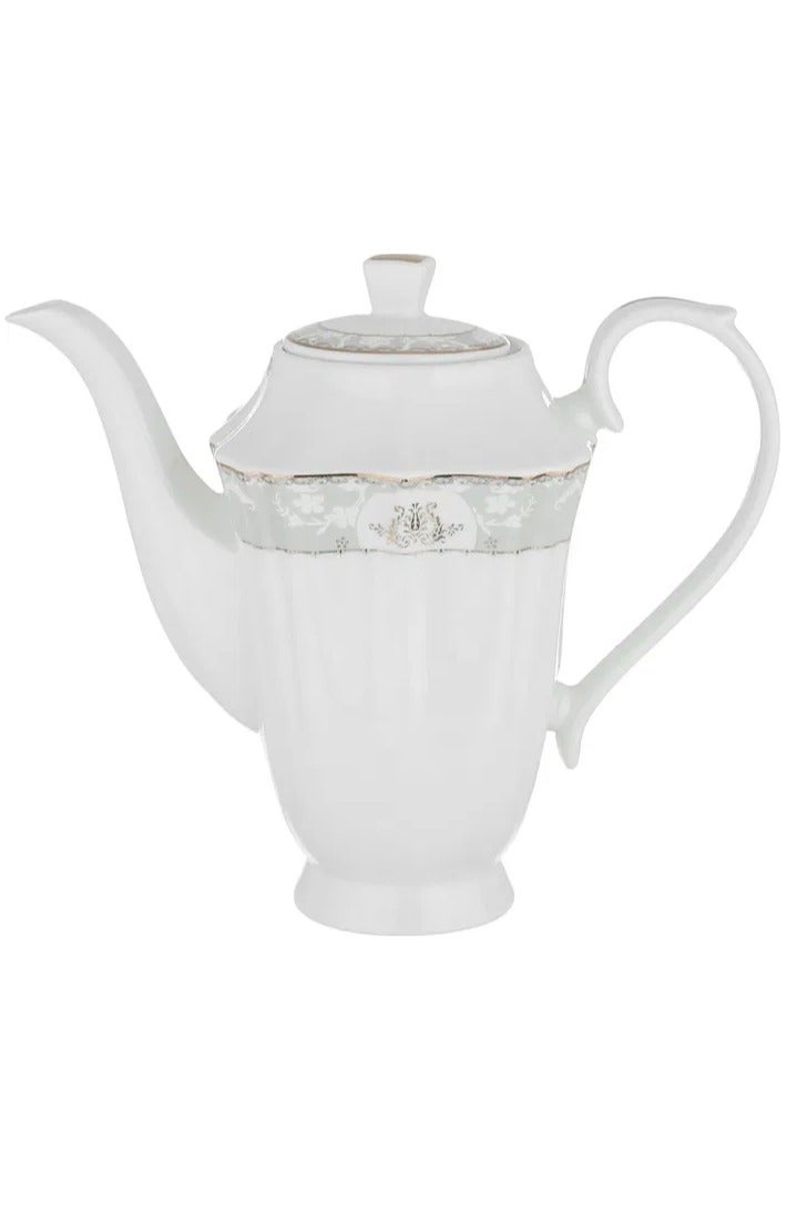 السيف غاليري طقم سفرة بورسلان السيف غاليري، 166 قطعة، نقش ذهبي - ابيض - Image 2