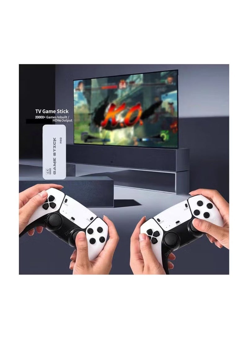 وحدة تحكم ألعاب لاسلكية مزدوجة M15 ريترو، 2.4 جيجاهرتز، HDMI HD، محمولة باليد، مشغل مزدوج | توصيل وتشغيل محمول - Image 4