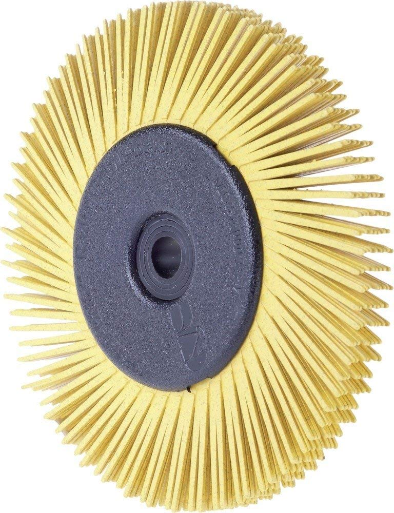 3M Scotch-Brite8482 Radial Bristle Brush, 6 in x 1/2 in x 1 in 80 With Adaptor - Image 4