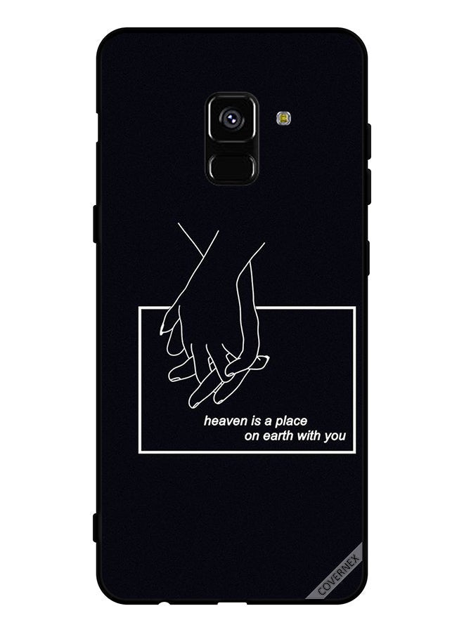 Covernex Protective Case Cover For Samsung Galaxy A8 Plus (2018) Heaven Is A Place On Earth With You - Image 1