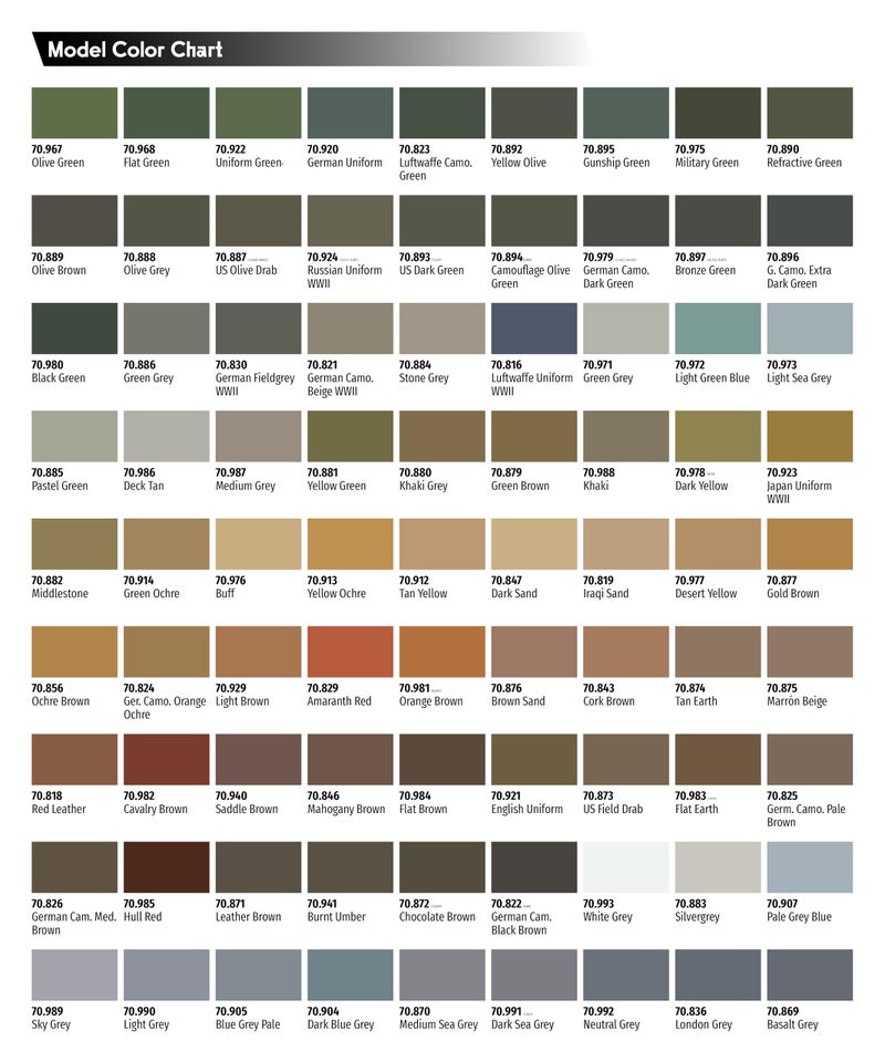 Vallejo Light Grey Model Color Paint, 17ml - Image 4