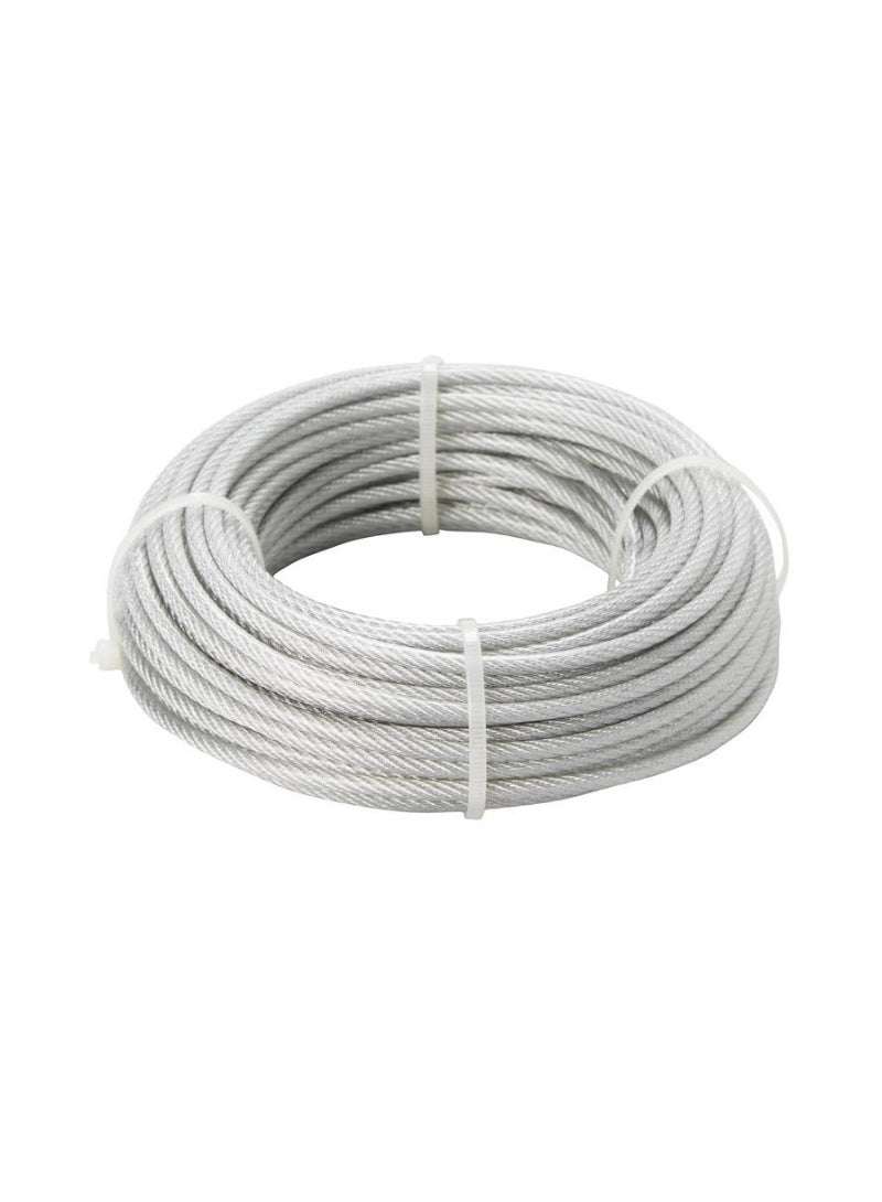 ACE Diall Steel And PVC Cable 20 m x 2.5mm 