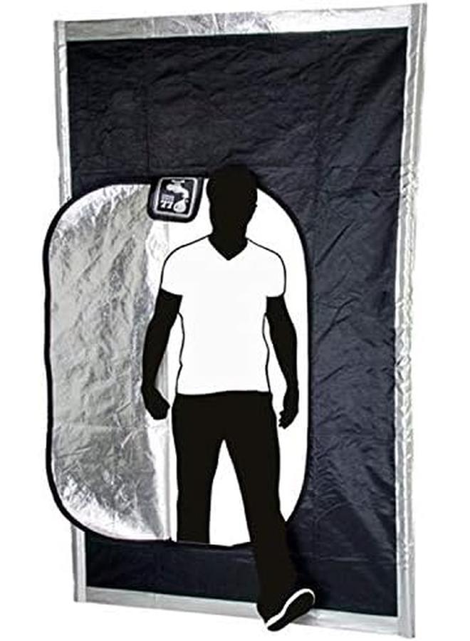 هايدروفارم باب بسحاب أسود 57 1 2 بوصة عرض × 96 بوصة ارتفاع - Image 4