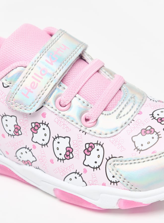 Hello Kitty أحذية رياضية مطبوعة مع إغلاق بخطاف وحلقة - Image 5