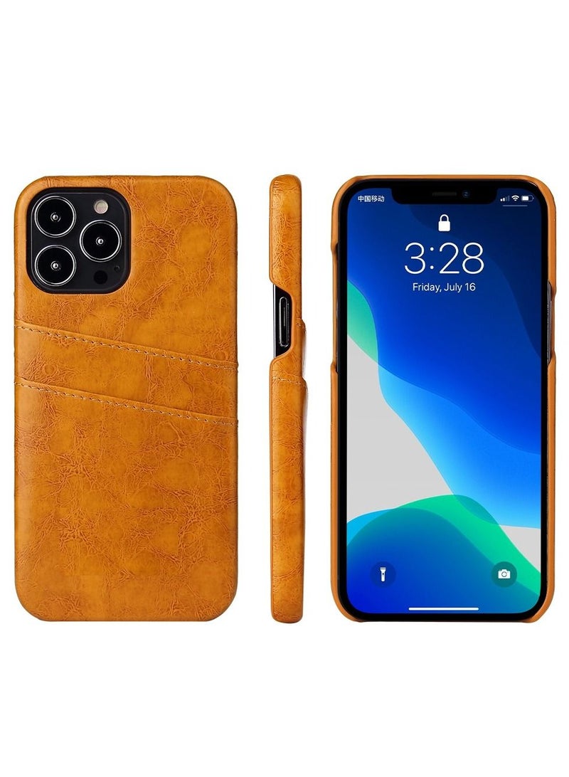 Suteni Leather Protective Back Cover Case Phone Case for iPhone