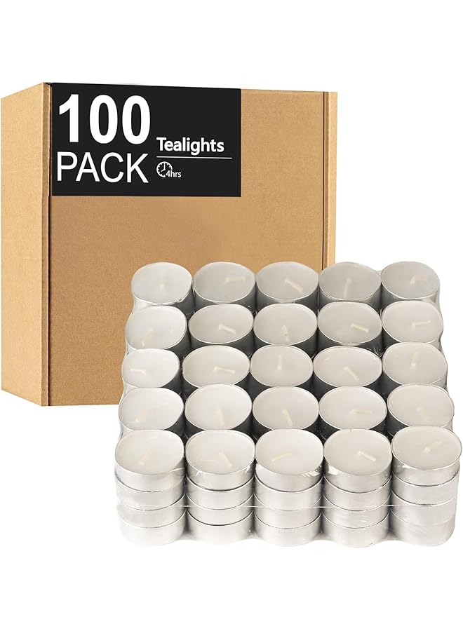 The Bros Scented Tea Light Candles - Pack of 100 - Image 1