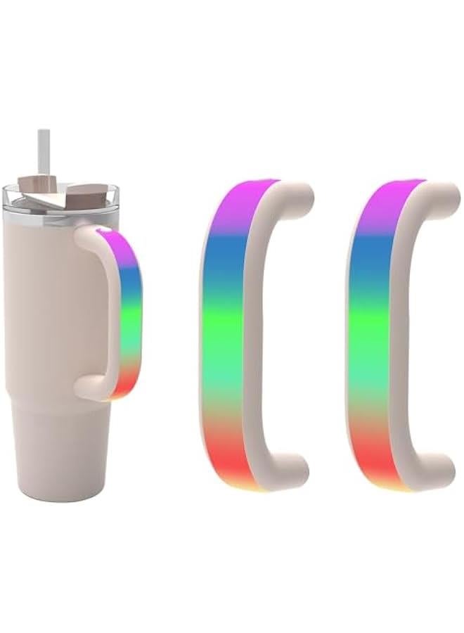 Arabest LED Light Up Handle Compatible with Stanley 40oz/30oz, Glow Tumbler Handle for Stanley Accessories Use for Outdoor, Party, Home-2pcs  - Image 1