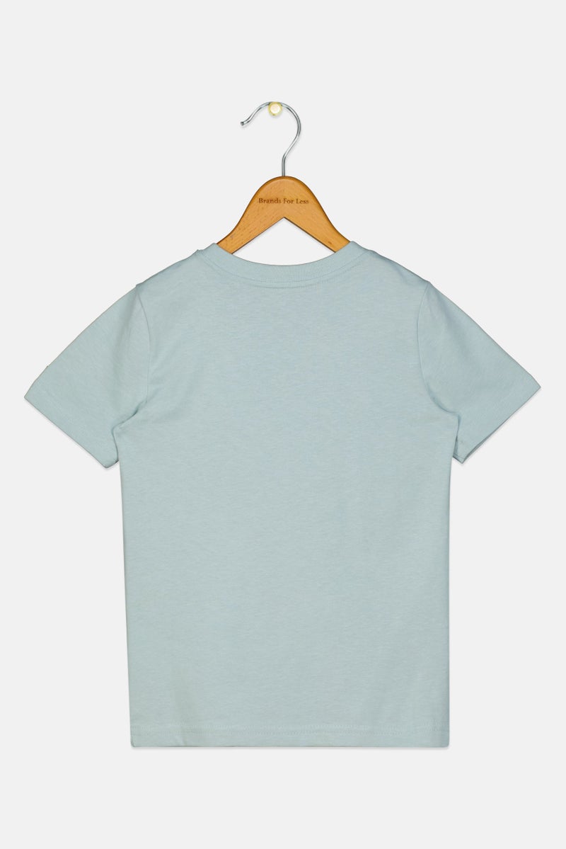 PUMA Kids Girl Sportwear Fit Short Sleeve Outdoor T-Shirt, Mint Green - Image 3