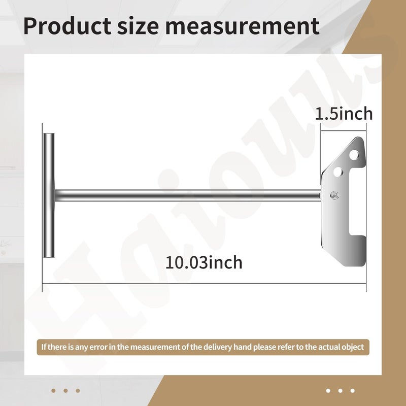 Haiouus Garbage Disposer Unjamming Wrench Compatible With M-oen Garbage Disposals, Garbage Disposal Wrench/Garbage Disposal Unjamming Wrench for Dislodge Jams or Clutter From Above The Sink, Unjamming Wrench - Image 3