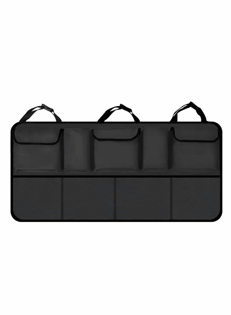 Car Boot Organiser Super Capacity Car Organiser,Hanging Car, SUVBackseat Foldable Car Saving Space Organizer, Equipped With Car Boot Tidy Storage Bag, Space Saving Exper