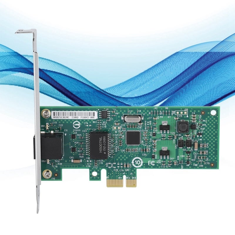 مُحول شبكي غيغابيت: بطاقة شبكية PCIe بسرعة 1000 ميجابت في الثانية بمعالج Intel عالي الأداء - مع حماية من الصواعق وأصابع توصيل أُثقل ومستقرة لاستخدام في خوادم وأجهزة سطح المكتب والتوجيه الناعم وESXi وROS - Image 3
