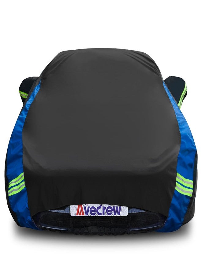 Avecrew Car Cover for Tesla Model 3 2017-2024, Custom Fit Full Exterior Cover with Charging Port and Breathable Ventilation Mesh, Waterproof All Weather Outdoor Rain Snow Sun Protection Cover - Image 1