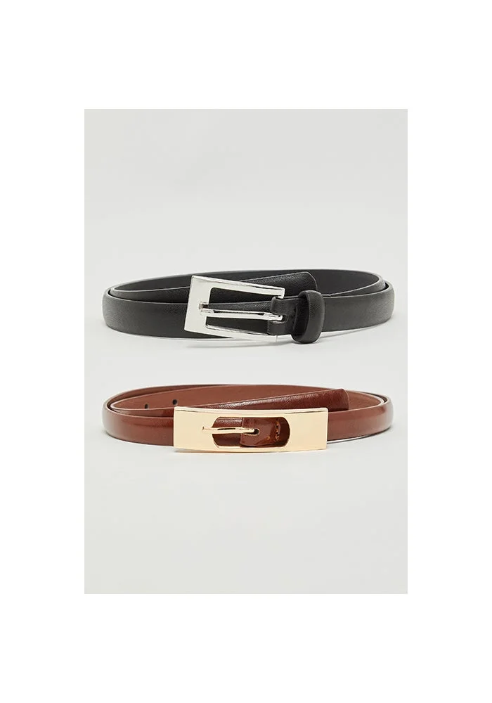 2 Pack Buckle Belts