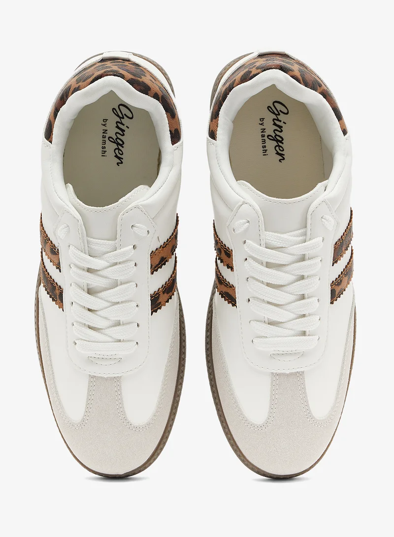 جينجر Retro Court Sneakers