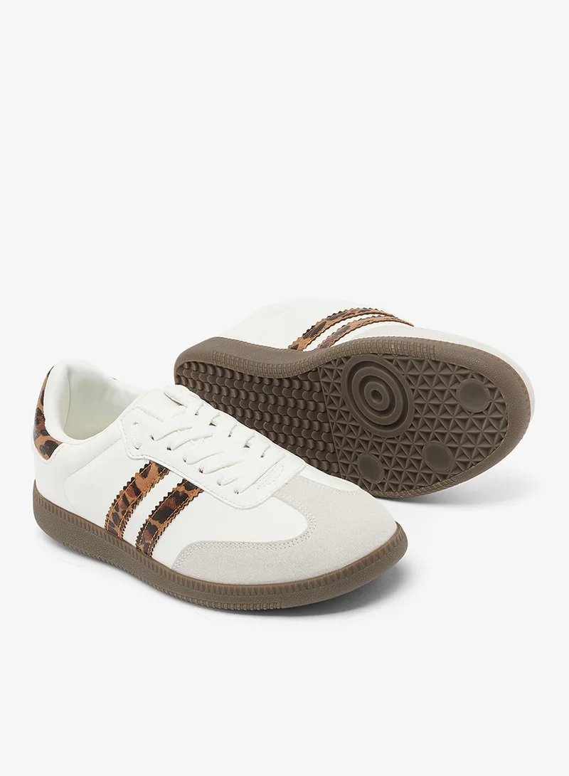 جينجر Retro Court Sneakers
