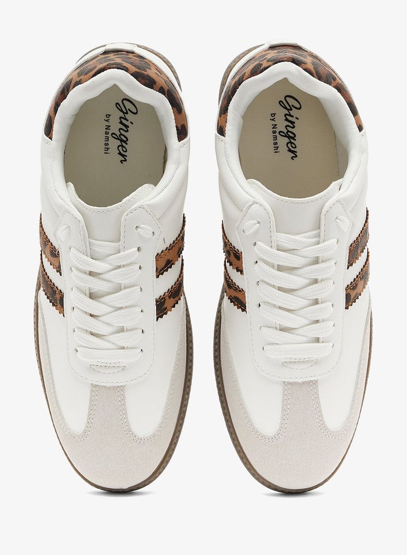 Ginger Retro Court Sneakers - Image 4