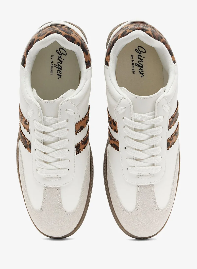 Ginger Retro Court Sneakers