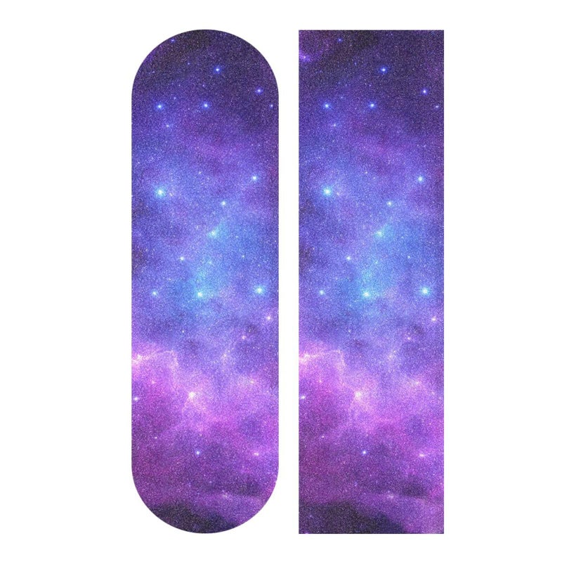 senya Skateboard Grip Tape Longboards Griptape Universe Galaxy Nebula Space Sandpaper for Rollerboard - Image 2