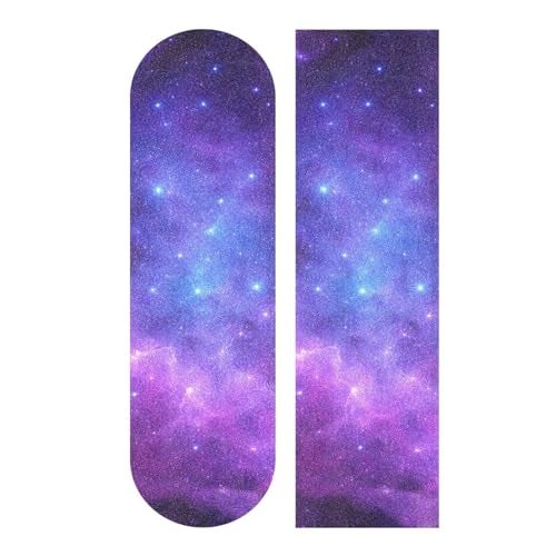 senya Skateboard Grip Tape Longboards Griptape Universe Galaxy Nebula Space Sandpaper for Rollerboard - Image 1