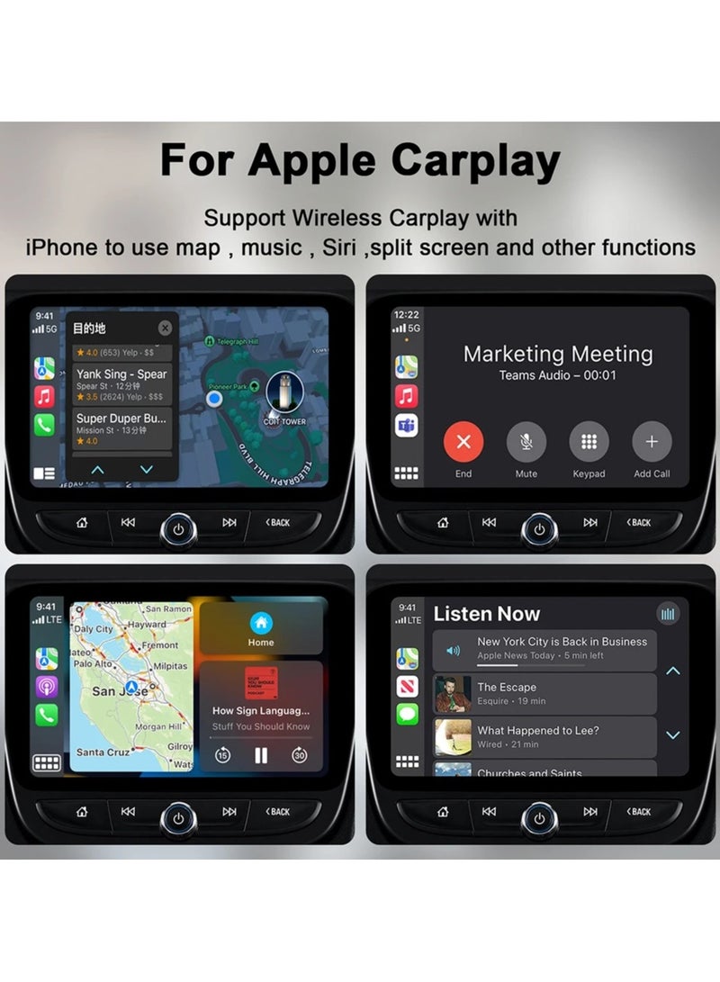 AROAQ For iPhone Wireless Auto Adapter 2.4Ghz 5GHz WIFI Auto Car Dongle Adapter Bluetooth-Compatible 5.0 Support Cars with CarPlay - Image 5